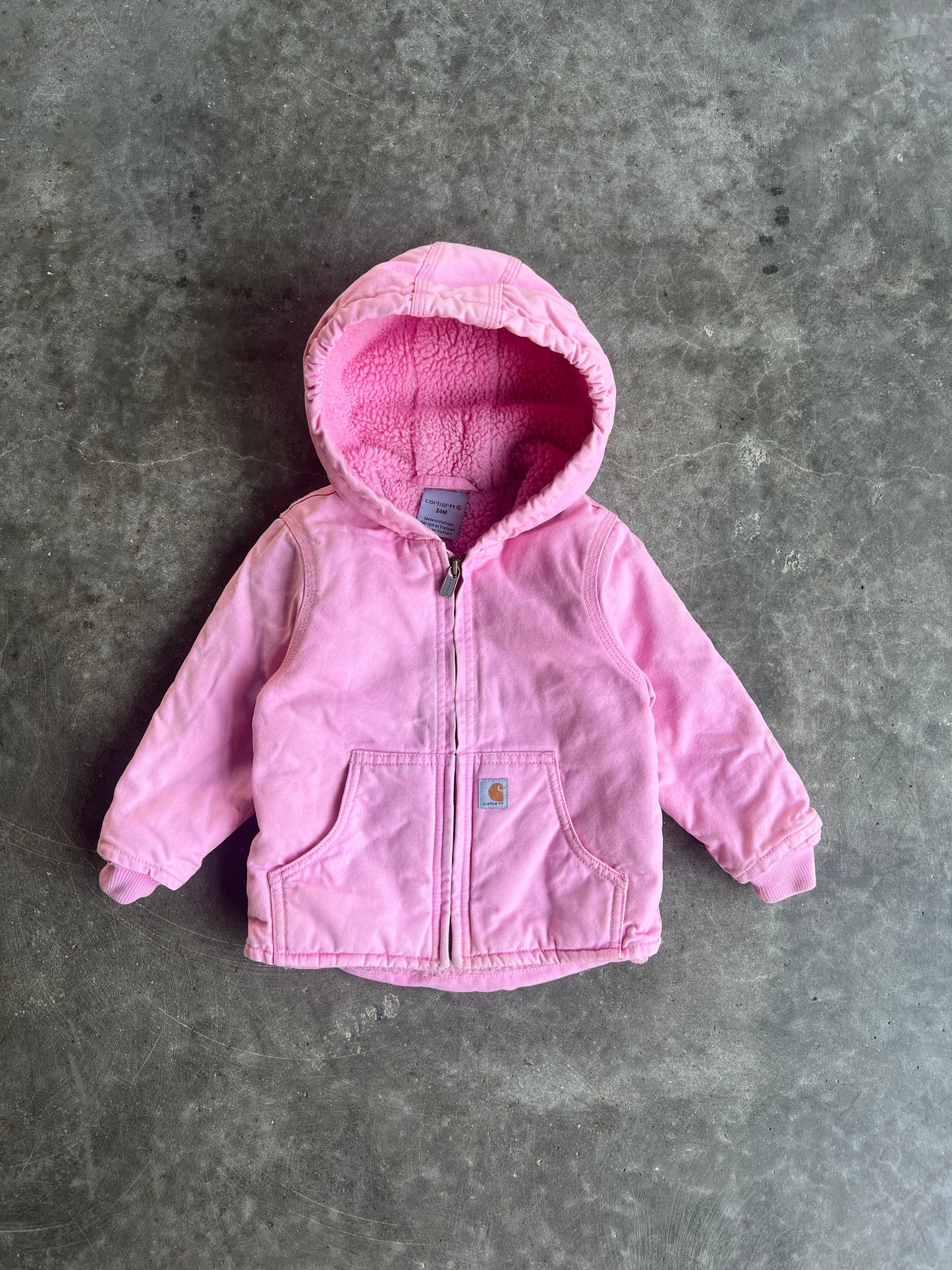 Pink Baby 24M Carhartt Jacket - 24M