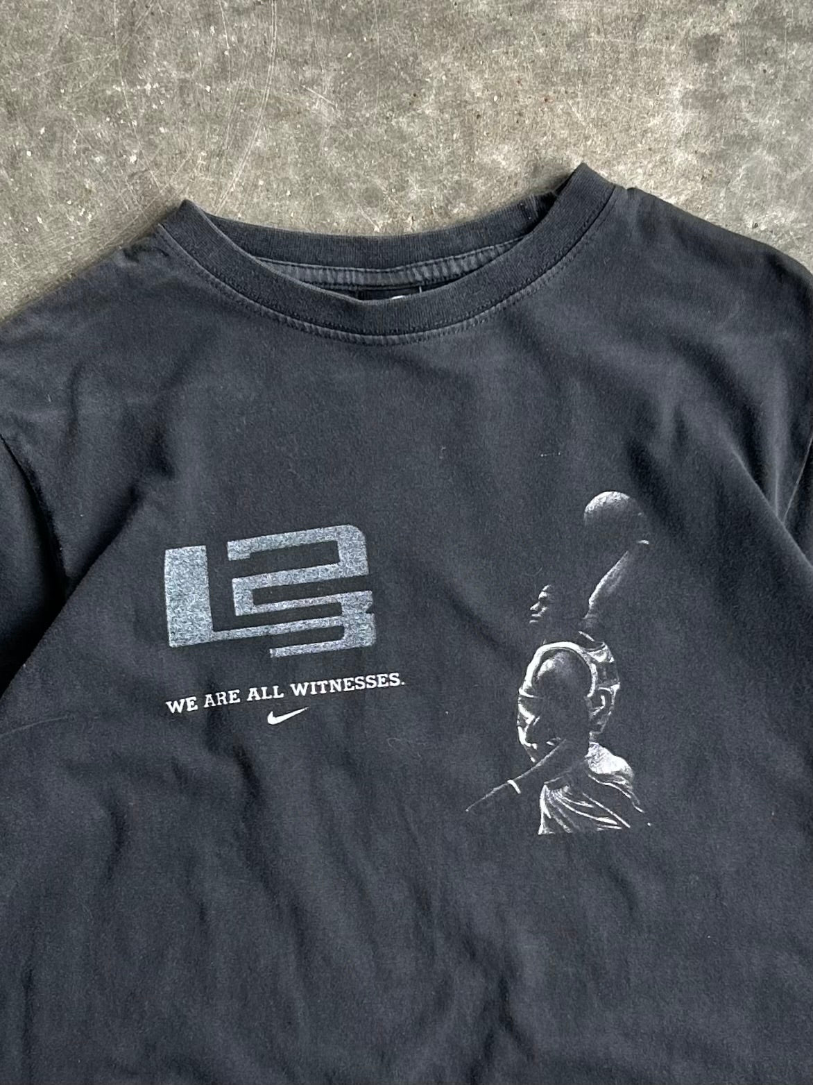 Vintage Black LeBron Nike Tee - S