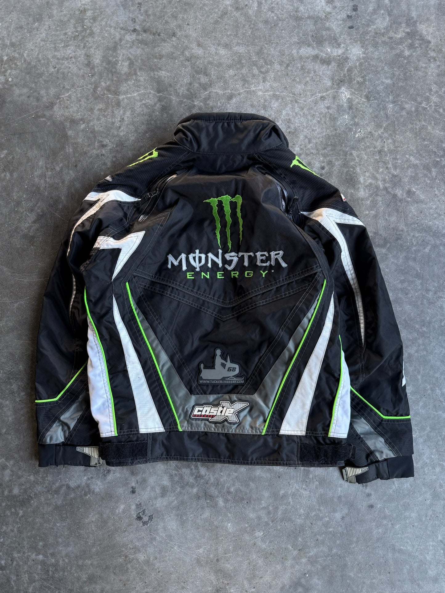 Vintage Monster Energy Racing Jacket - S