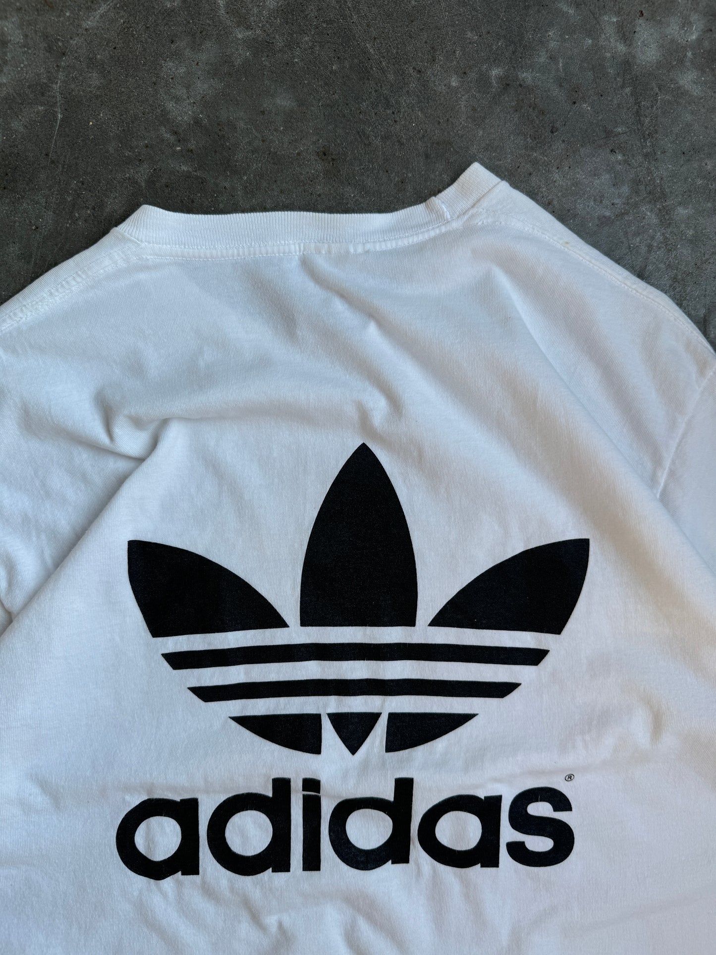 Vintage Adidas Logo Shirt - M