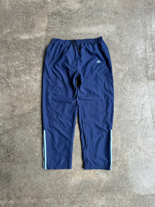 Vintage Y2K Navy Adidas Track Pants - L