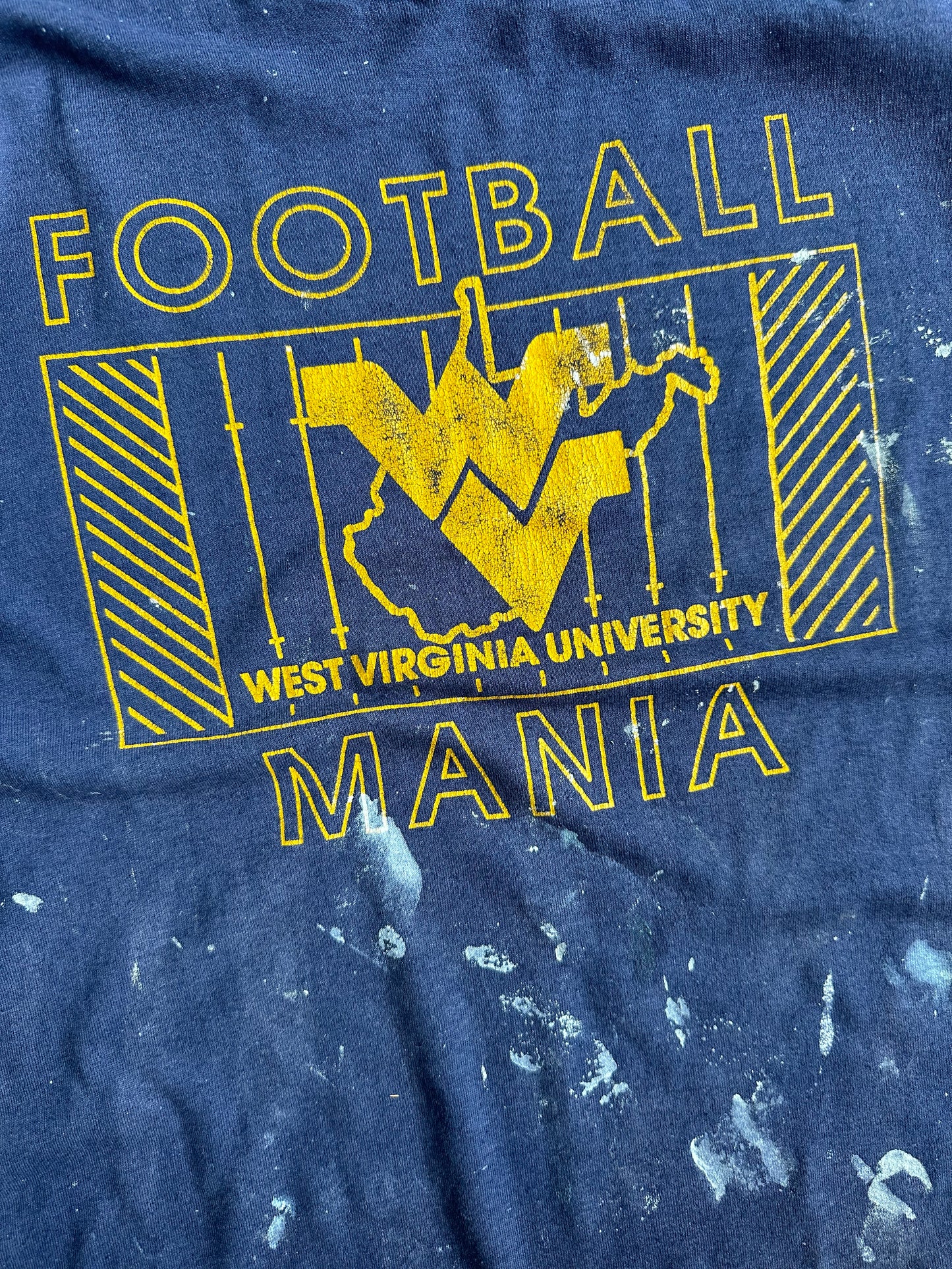 Vintage West Virginia University Football Shirt - XL