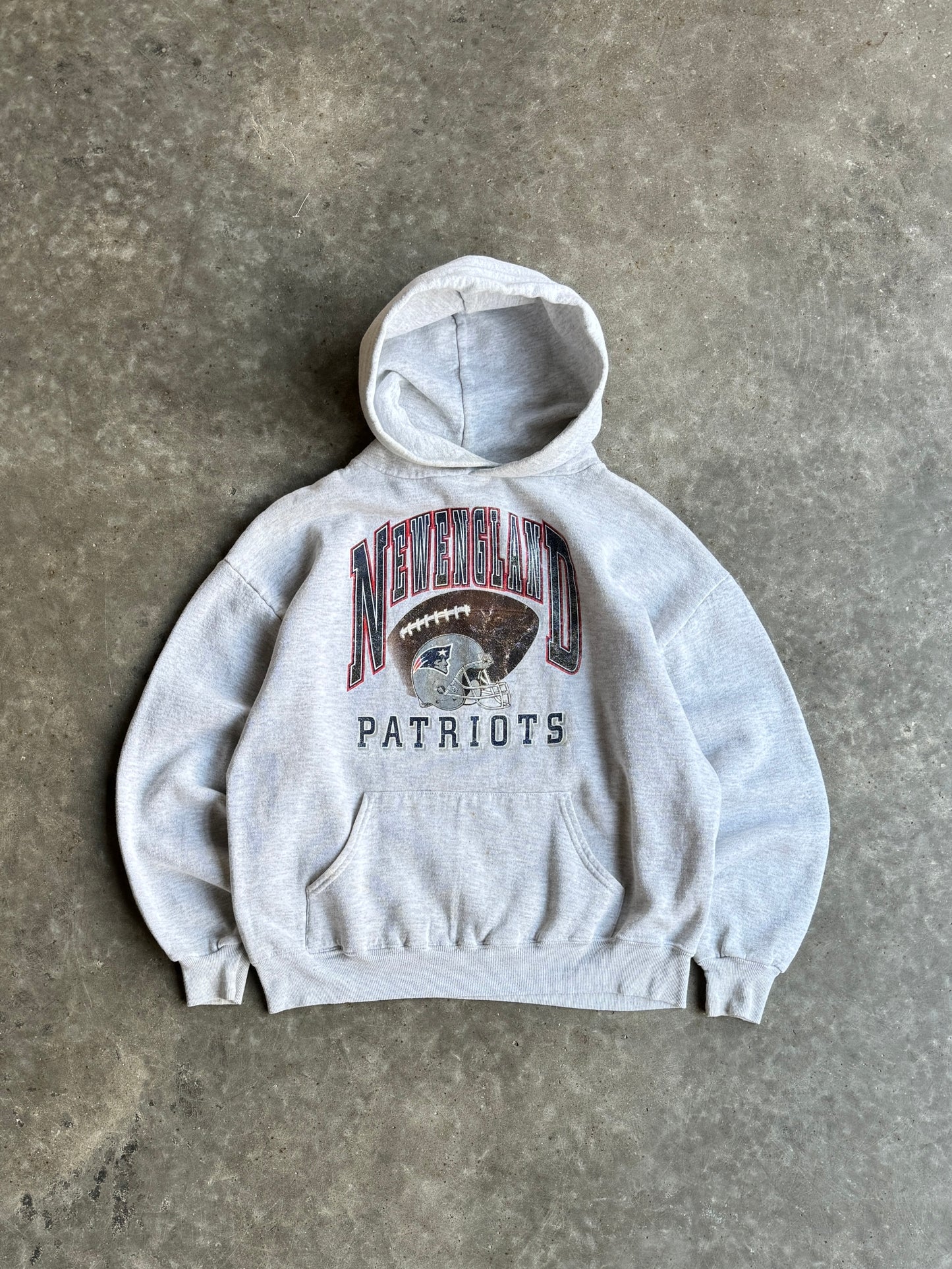 Vintage New England Patriots Hoodie - M