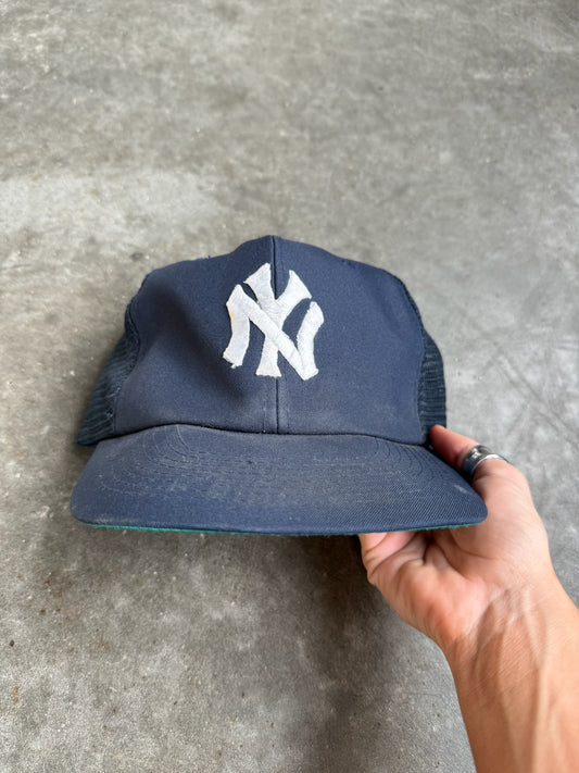 Vintage Yankees Trucker Snapback Hat