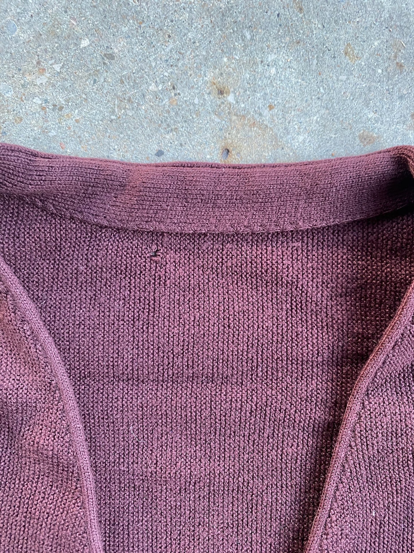 Vintage Knit Cardigan - XL