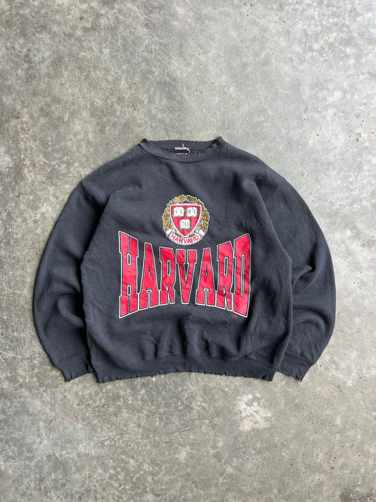 Vintage Harvard Veritas Crew - L